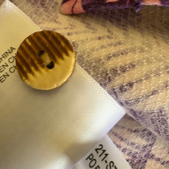 Tommy Bahama IslandZone Monstera Men LRG Purple Pink Silk Poly Coolmax Tropical - Picture 13 of 13